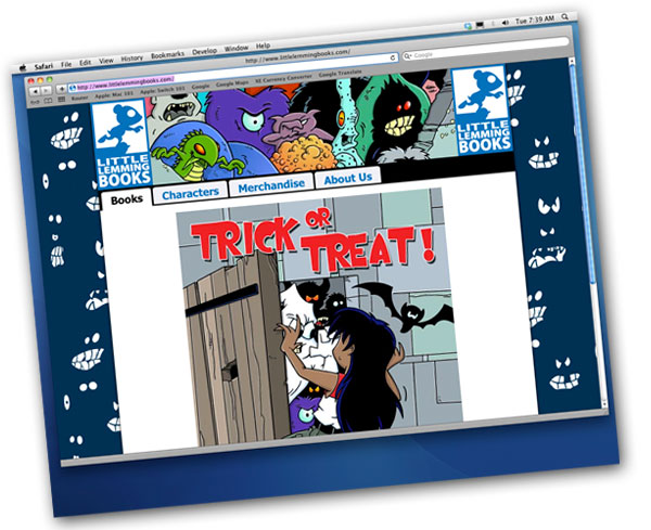 Little Lemming Books Website