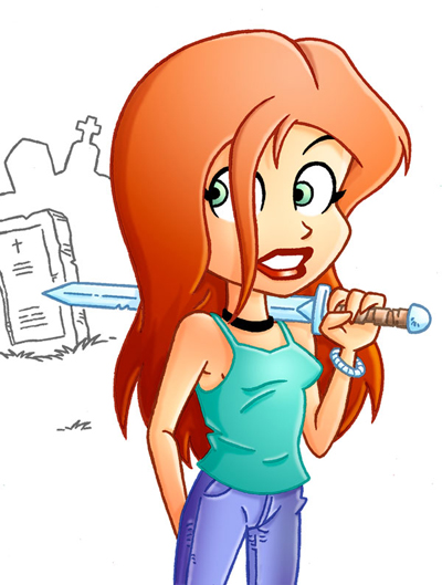 Girl with a Sword