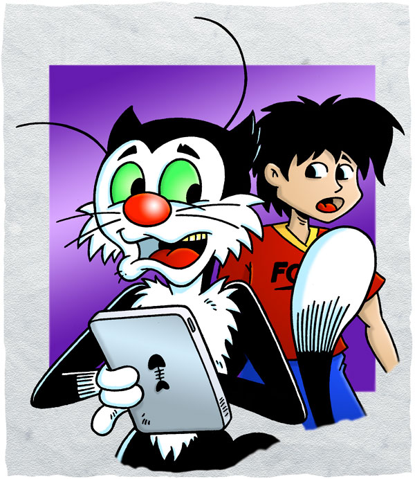 Korky the Cat and Ninja Number Nine