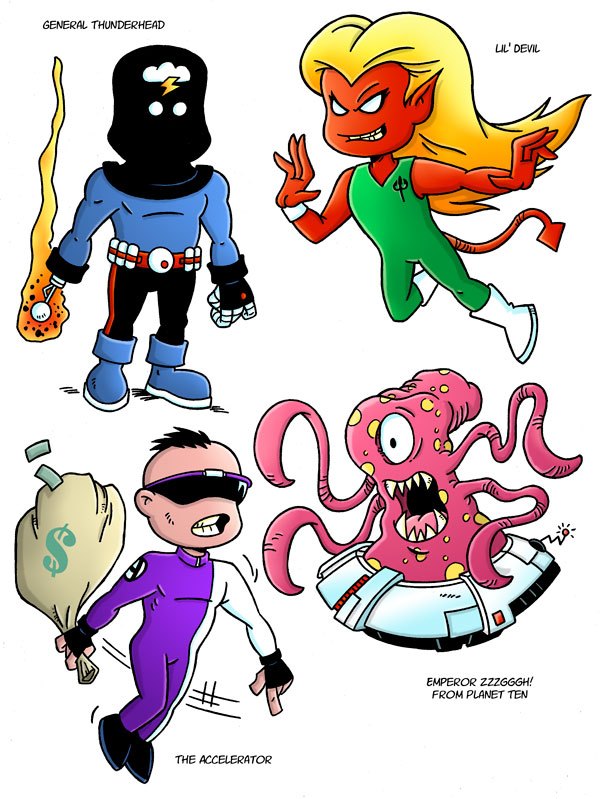 Lil' Terror Villains 1