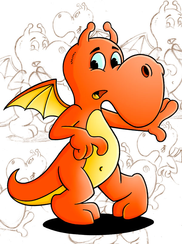 Orange Dragon