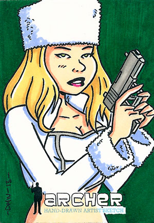Archer Sketch Card