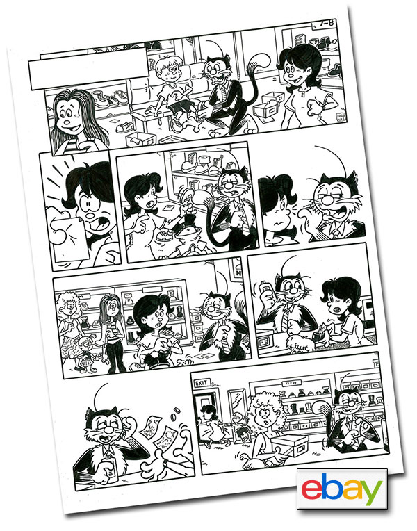 Korky Page From Dandy #3200
