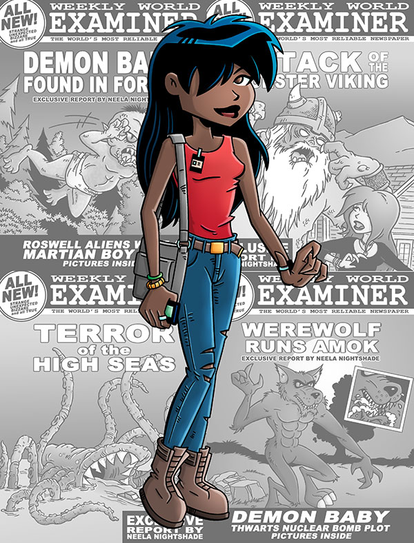 Neela Nightshade – Ace Reporter