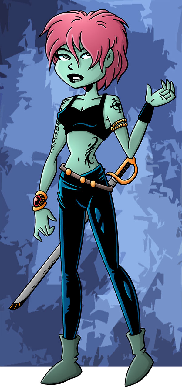 Green Sorceress