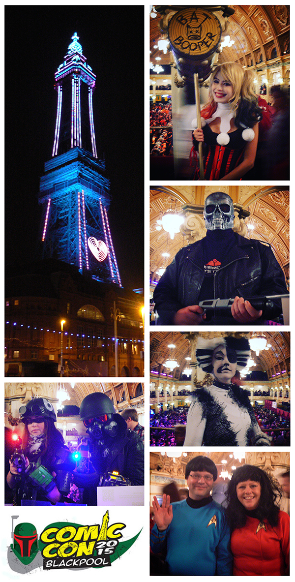 Photos from the Blackpool Comic Convention.