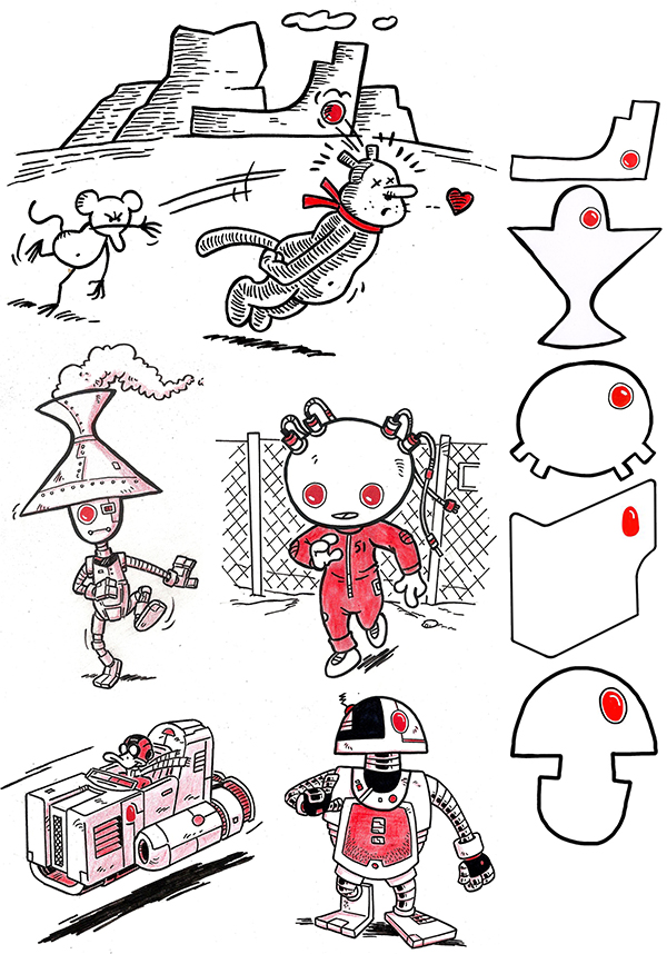 More Shape Challenge Sketches