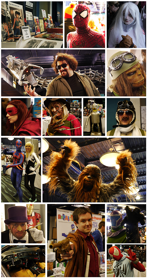 Photos from the 2016 Bolton Comic Convention.