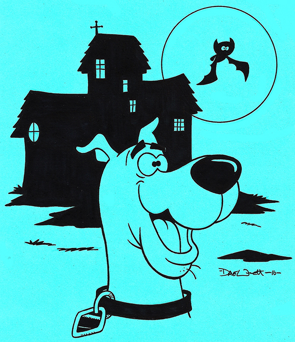 Yoiks!  It's Scooby-Doo