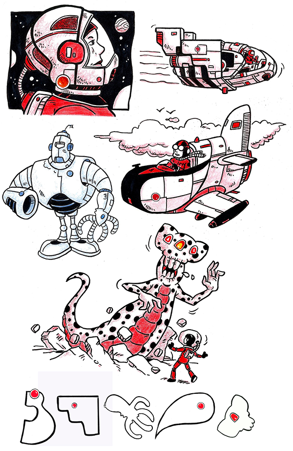 Yet More Shape Challenge Sketches