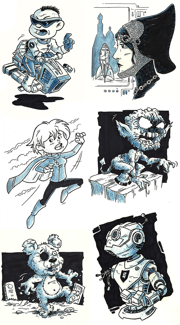 InkTober 2016 – Part One
