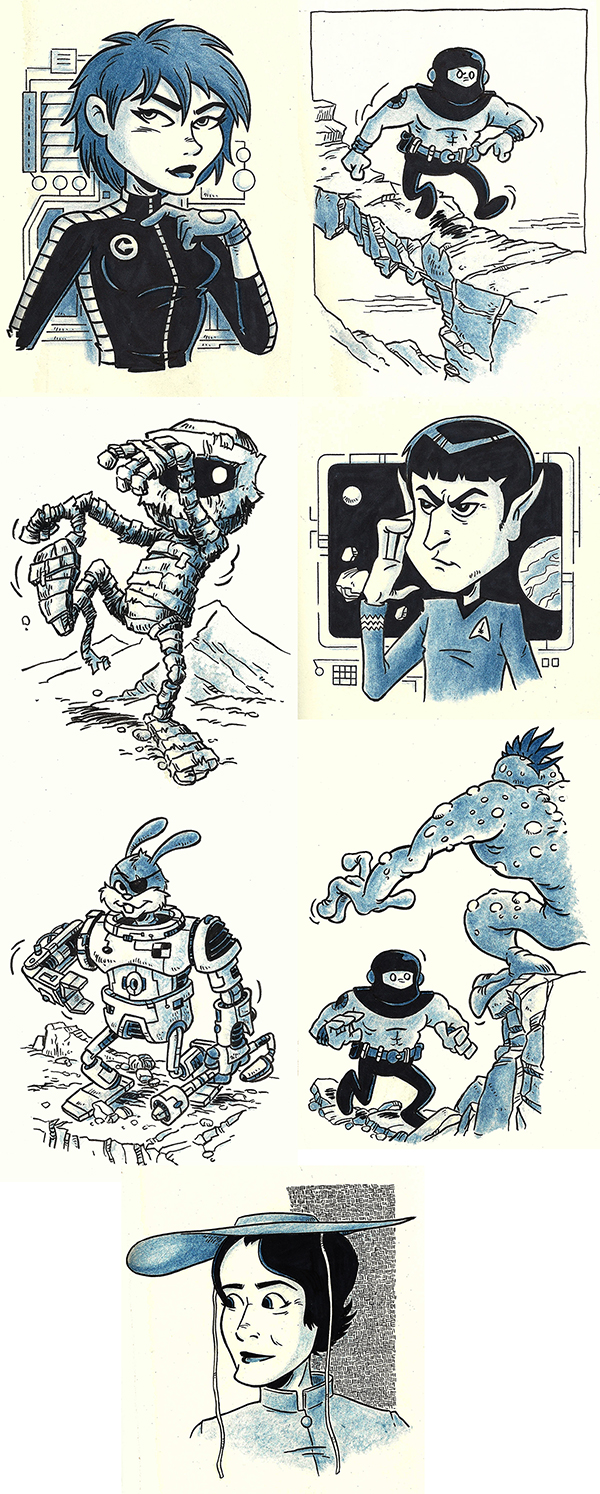 InkTober 2016 – Part Two
