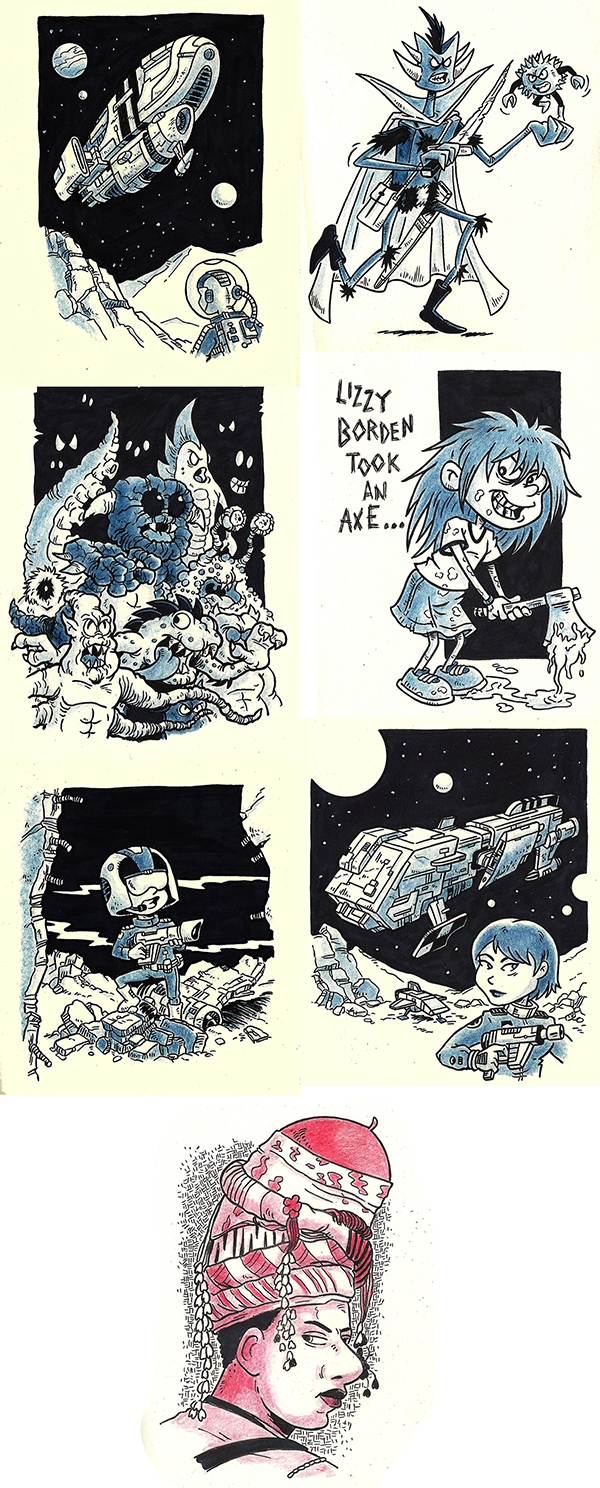 InkTober 2016 – Part Three