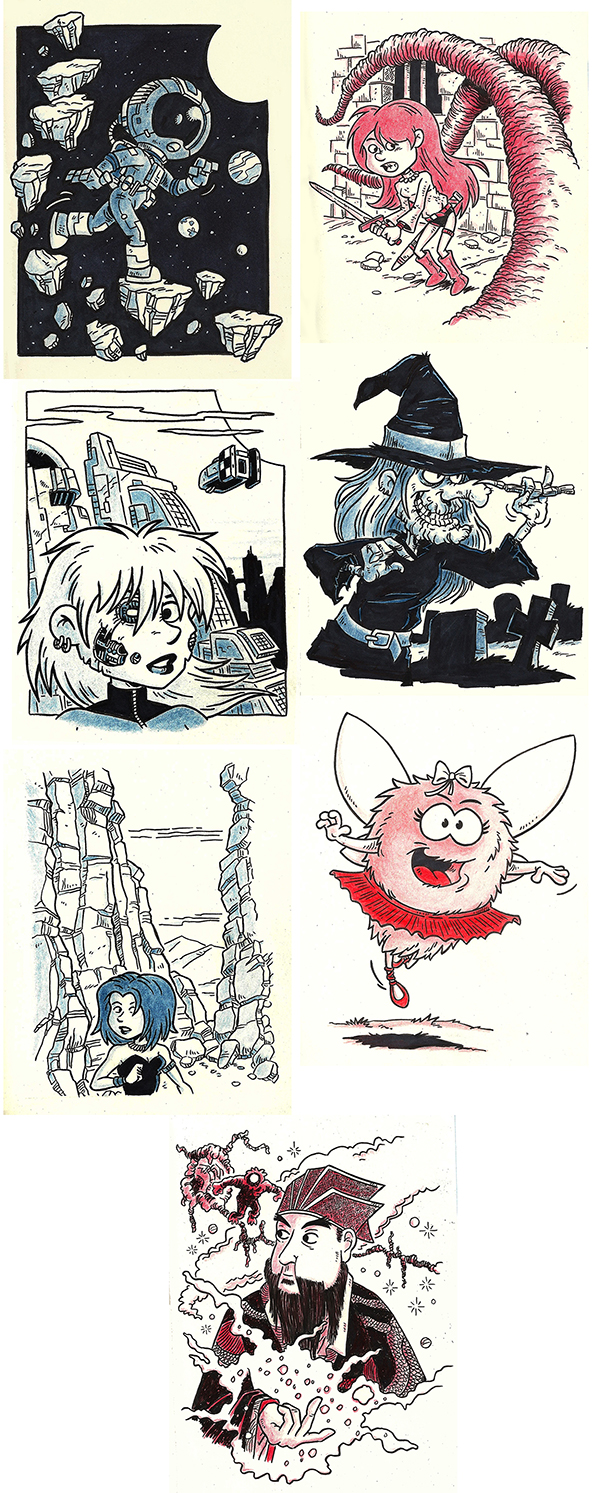 InkTober 2016 – Part four