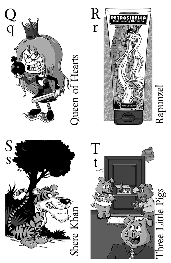 Q to T Fairytale Alphabet Part Five
