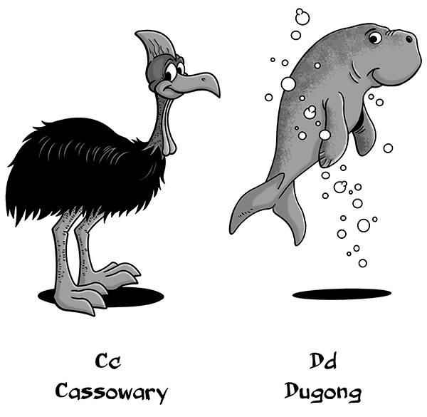 C & D Animal Alphabet Part Two