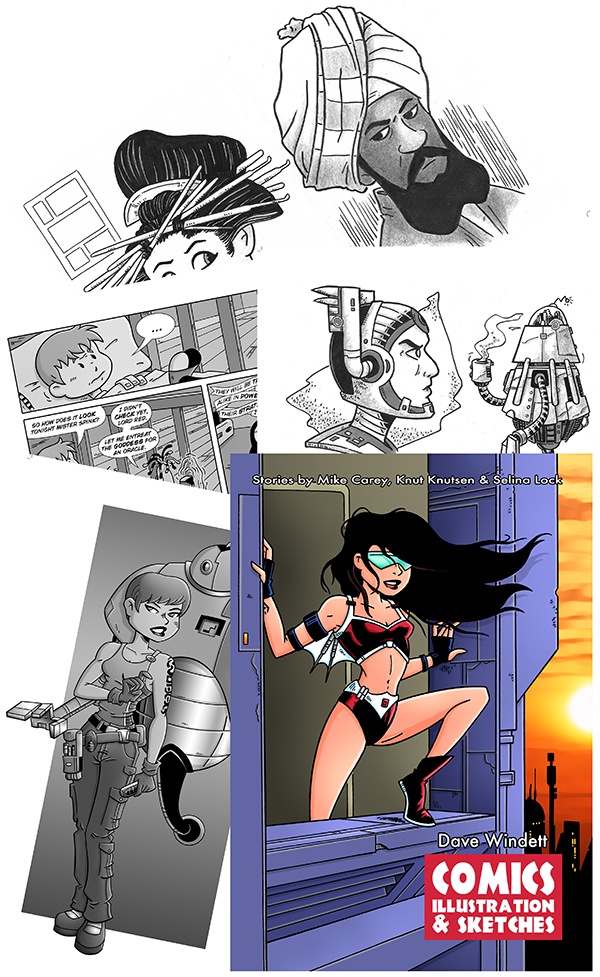Comics, Illustration & Sketches