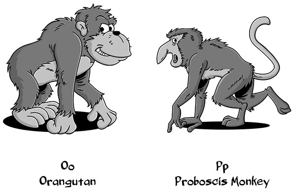 O & P Animal Alphabet Part eight
