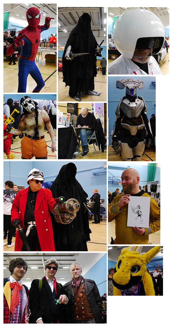 Photos from the Leigh Comic Convention 25/11/17