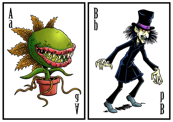 A & B Monster Alphabet Part 1