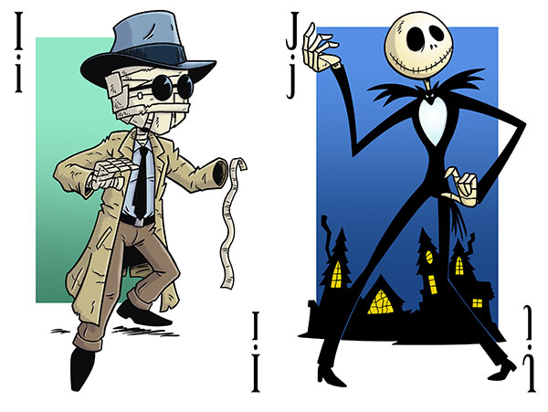 I & J  Monster Alphabet Part 4