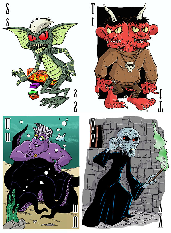 S-V Monster Alphabet Part 7