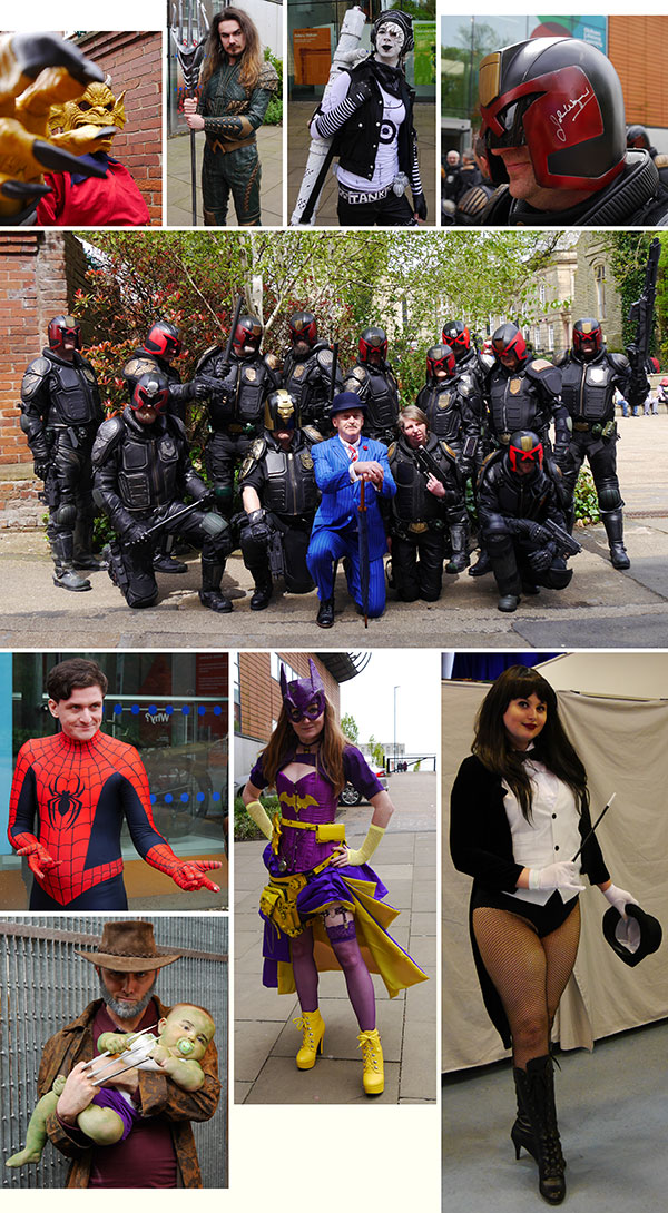 Photos from the 2018 Oldham Comic Convention