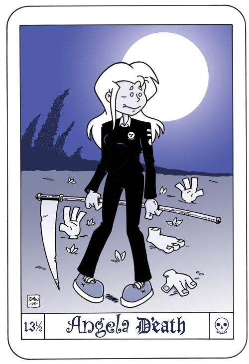 Angela D’eath Tarot Card