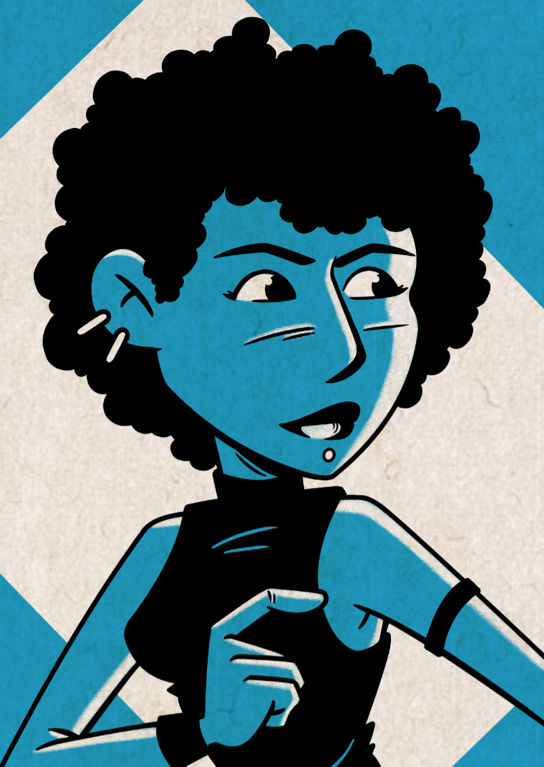 Blue colouring experiment