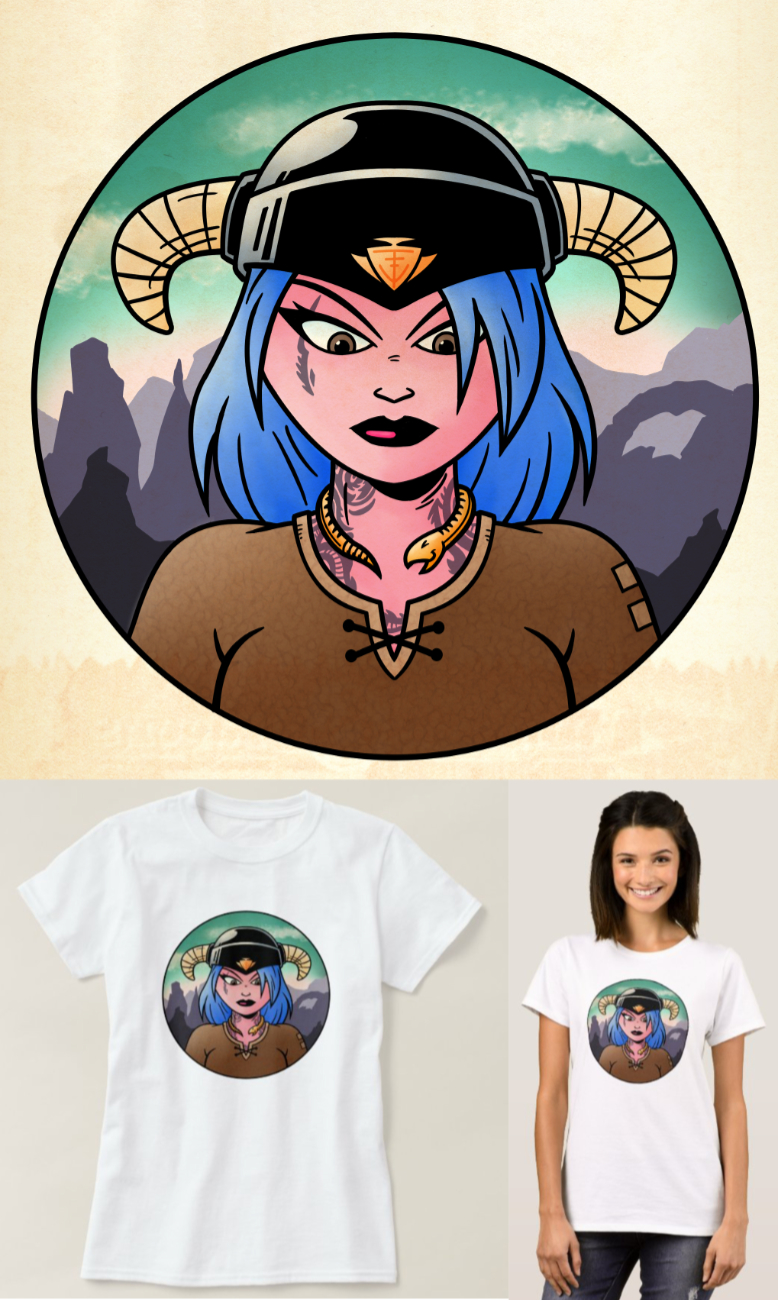 Fantasy Warrior T-Shirt