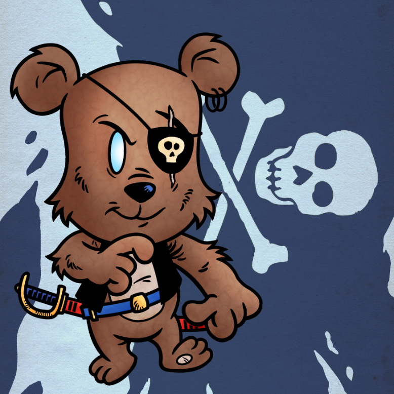 pirate bear