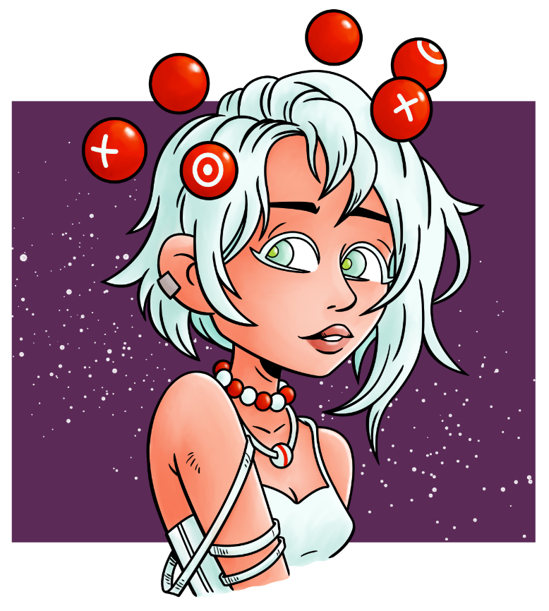 Mana, a character created by Lord Gris
