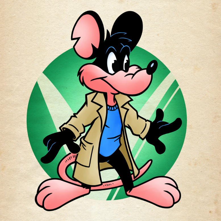 anthropomorphic rat