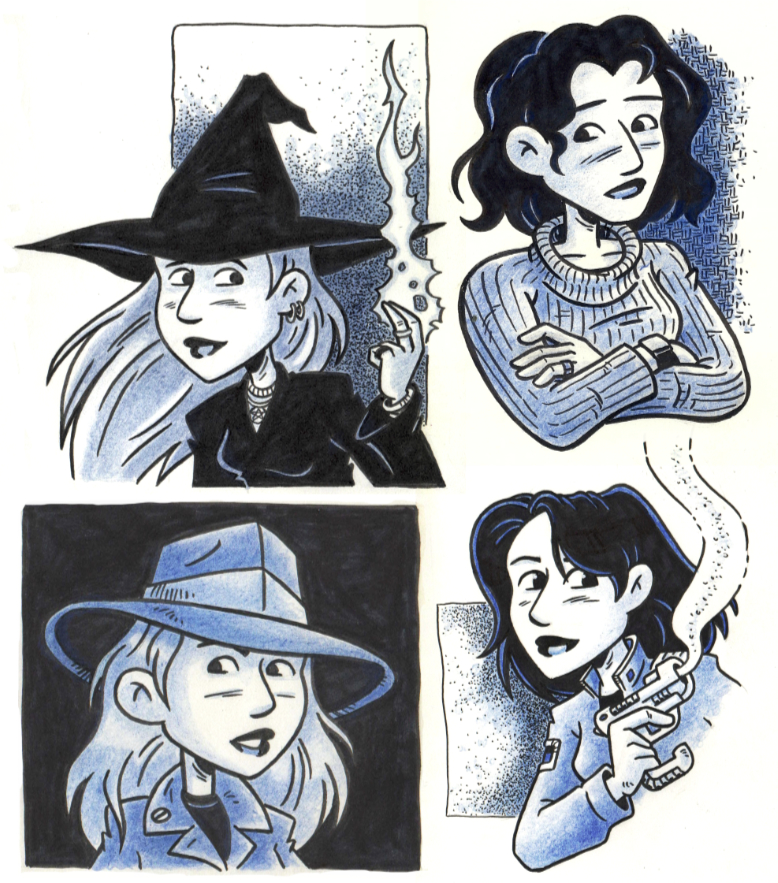 A few recent sketches.