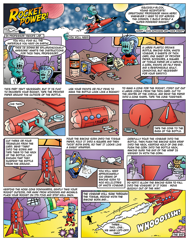 Rocket Power comic strip