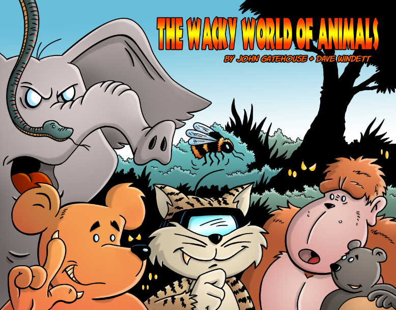 Wacky World of Animals: Cover